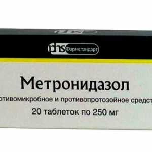 Metronidazolini tablete i čepići: Upute za uporabu